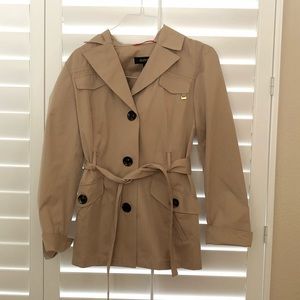 Ellen Tracy Tan Raincoat